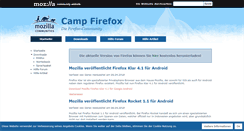 Desktop Screenshot of camp-firefox.de